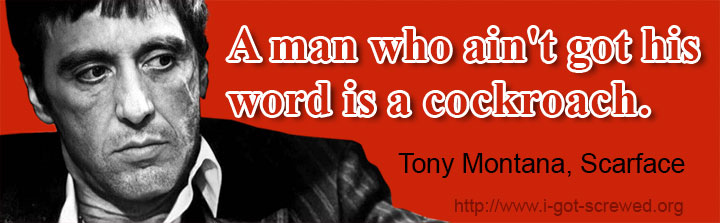 WEBSITE ABOUT GETTING SCREWED OVER, TOP 10 LESSONS ABOUT BUSINESS, BEST FIGHT QUOTES ABOUT THE GOOD FIGHT IN LIFE